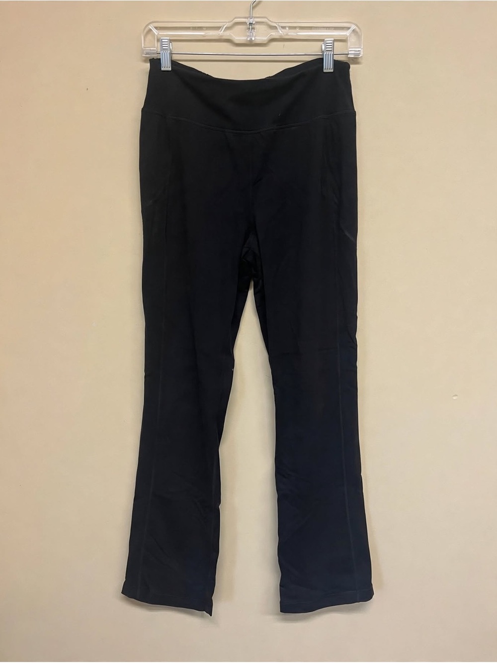 lululemon athletica Black Bootcut Stretch Yoga Pants